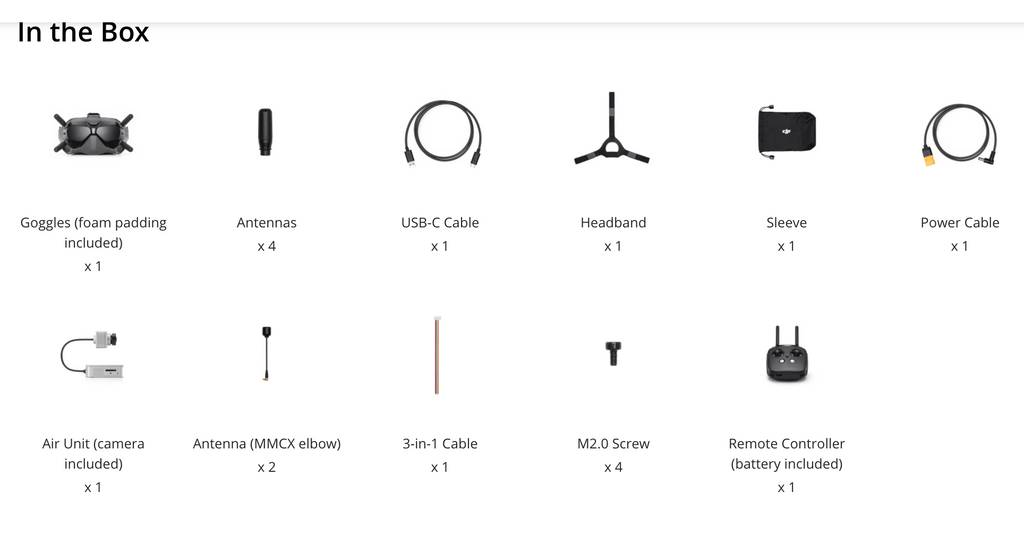 DJI FPV Experience Fly More Combo (Module 1)