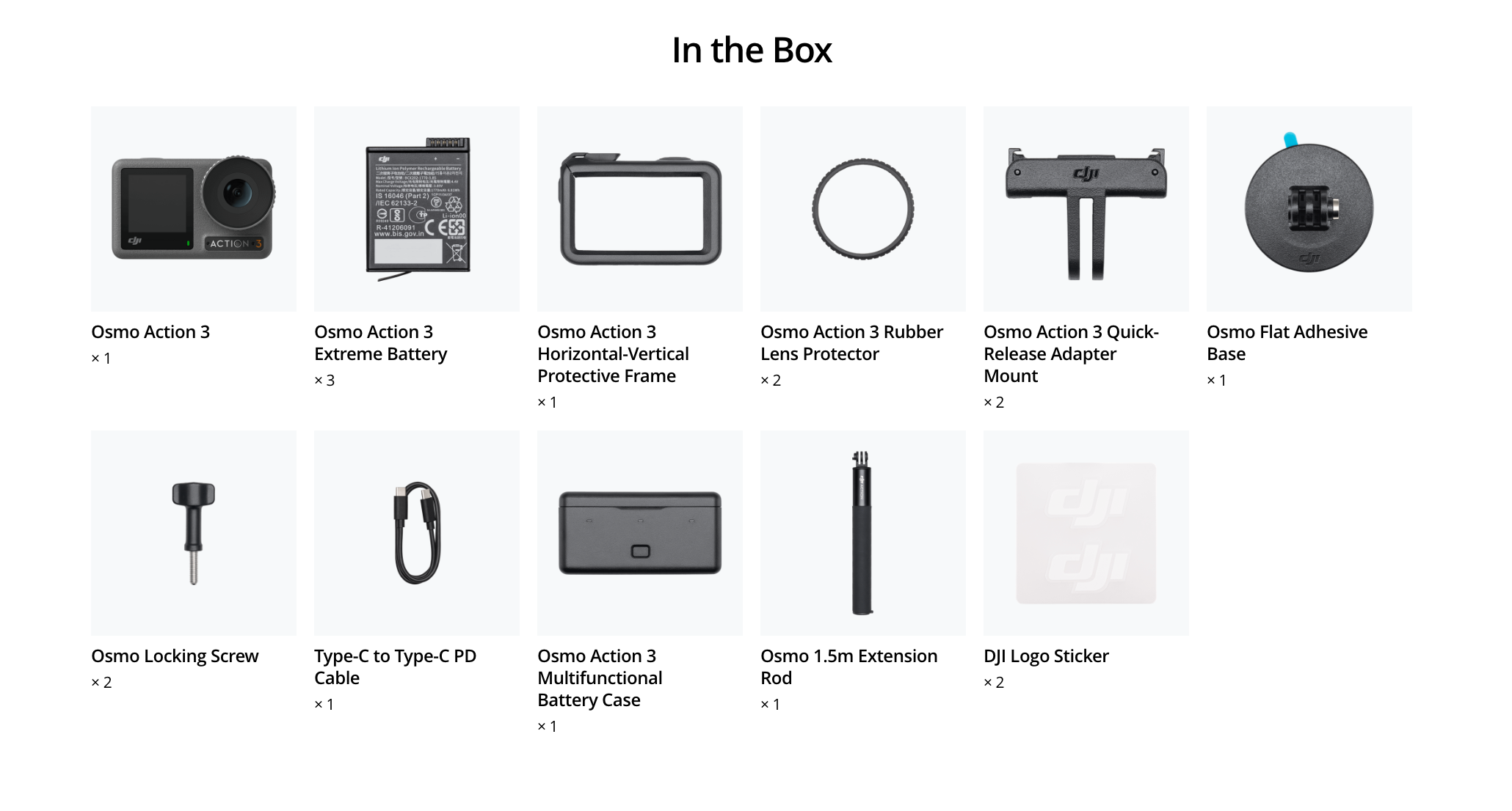 DJI Action 3 Adventure Combo - iN STOCK