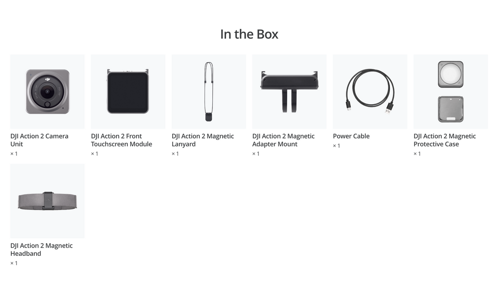 DJI Action 2 Dual-Screen Combo (128GB)