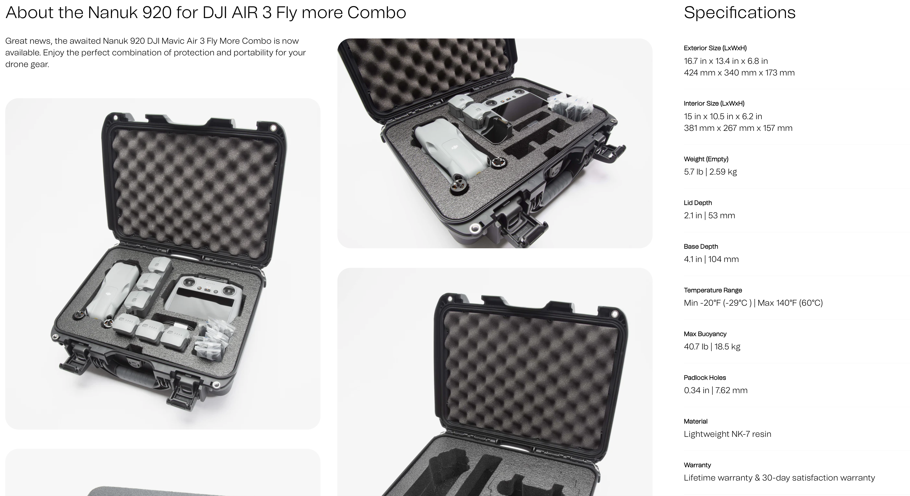 DJI Air 3S Fly More Value Combo (DJI RC 2)